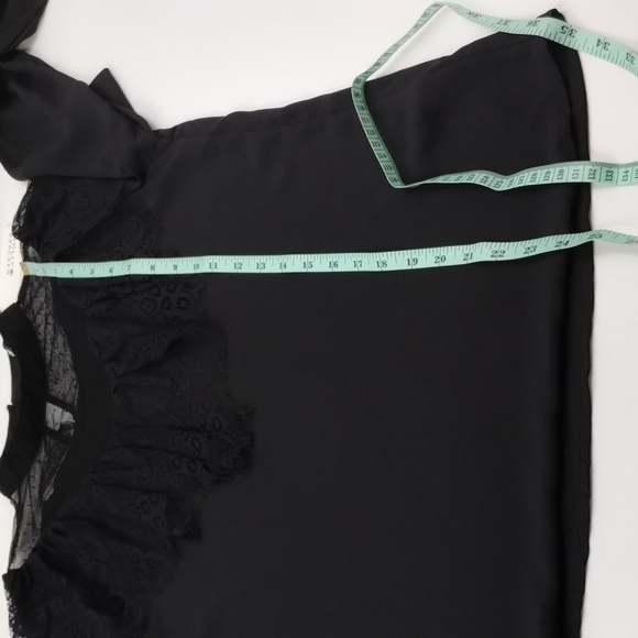 Molly Braken Black Lace Top Size Small Long Sleeve NWT - Picture 11 of 11